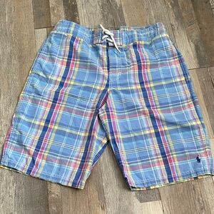 Polo by Ralph Lauren Kids Plaid Shorts - Blue, Pink, Yellow